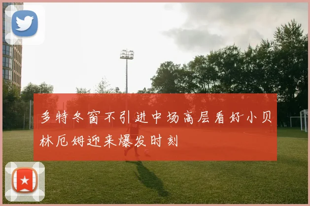 多特冬窗不引进中场高层看好小贝林厄姆迎来爆发时刻